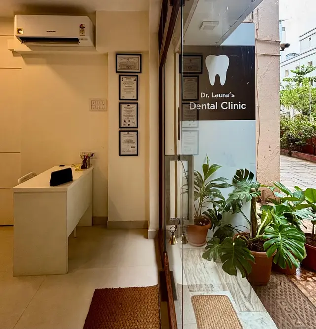 Entrance of Dr. Laura's Dental Clinic